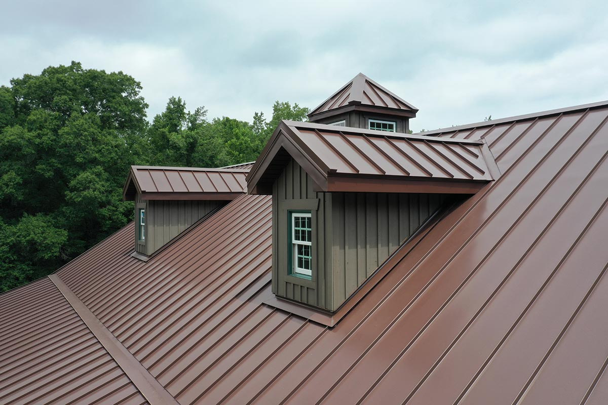 Amazing metal roof
