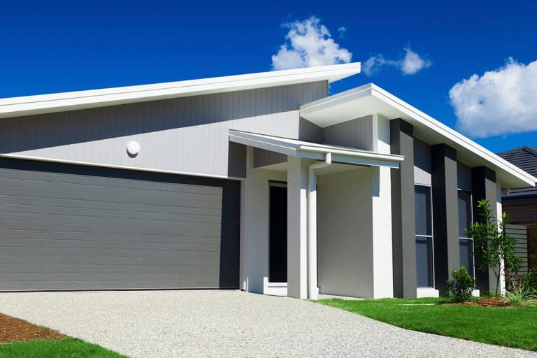 Modern new suburban Australian house, 19 Exterior Paint Colors Green Gray Ideas