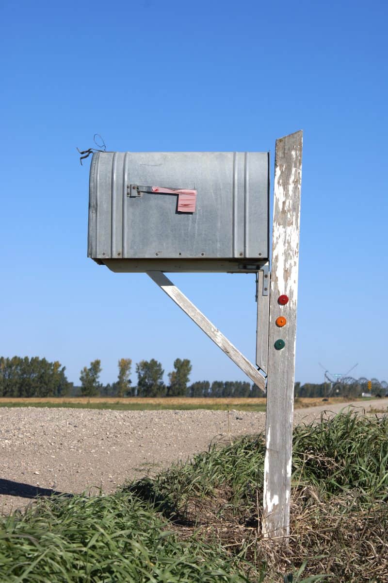 Rural mail box